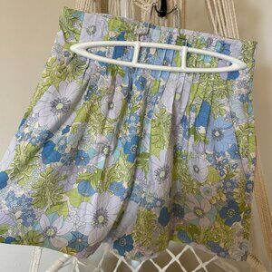 MNG Floral High-Waisted Shorts – Size XS (EU 34 / US 2)